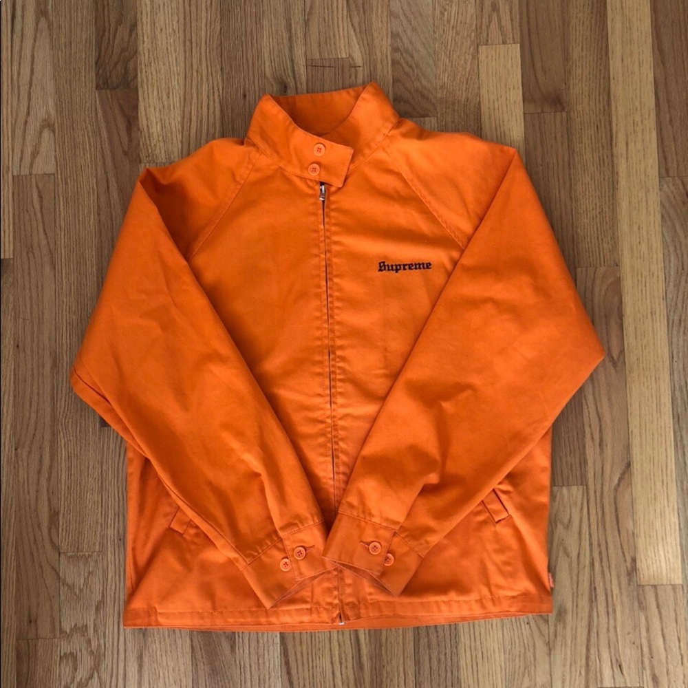 supreme chief harrington zip up jacket